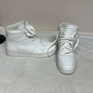 Nautica White High-Top Sneakers